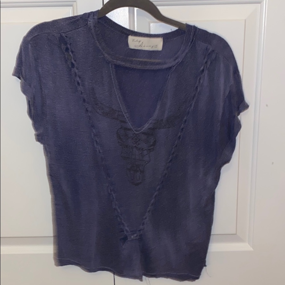 Vintage Havana blue top !!